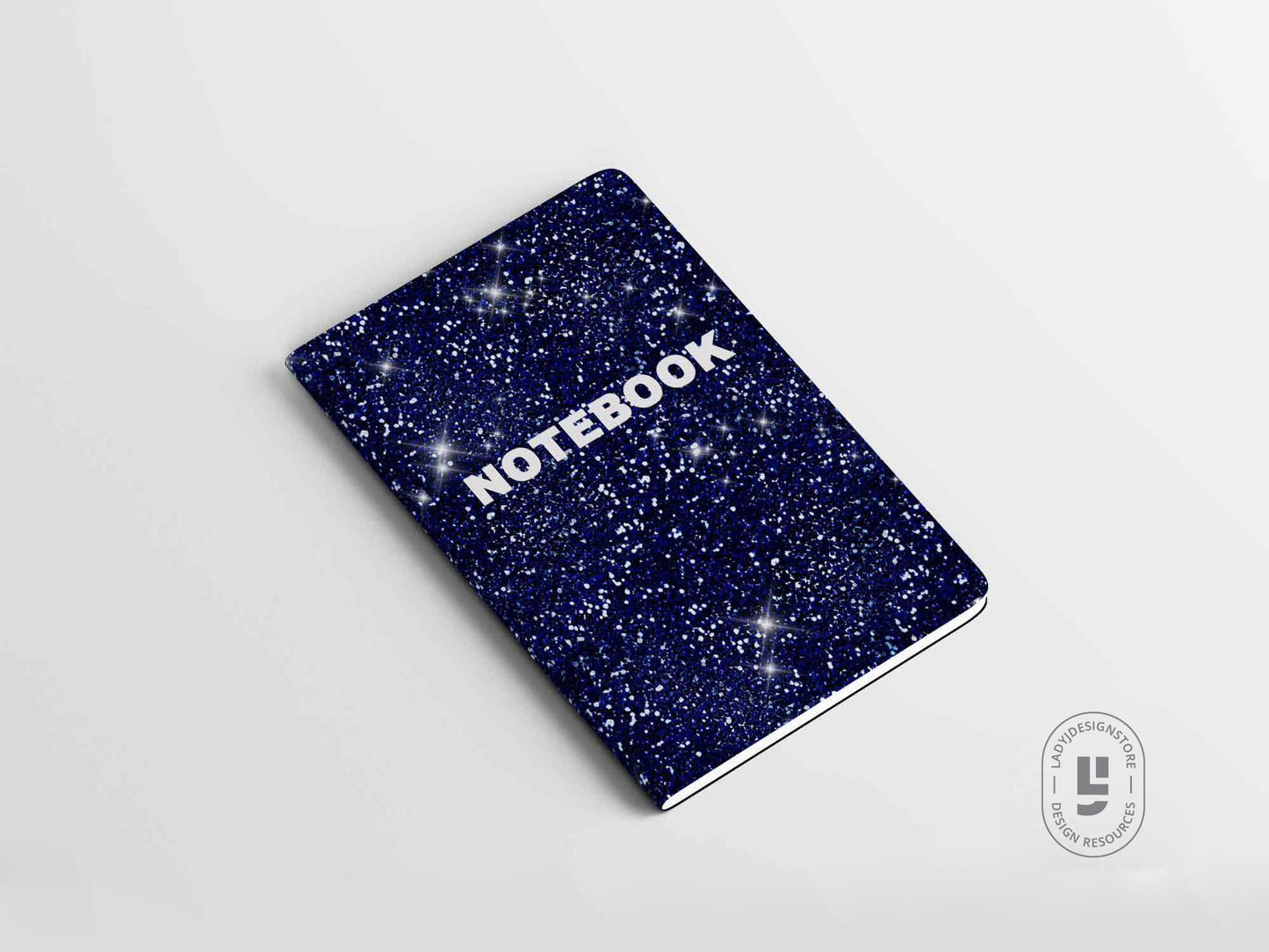 Blue Sparkle Glitter Background - Digital Seamless Paper Pack