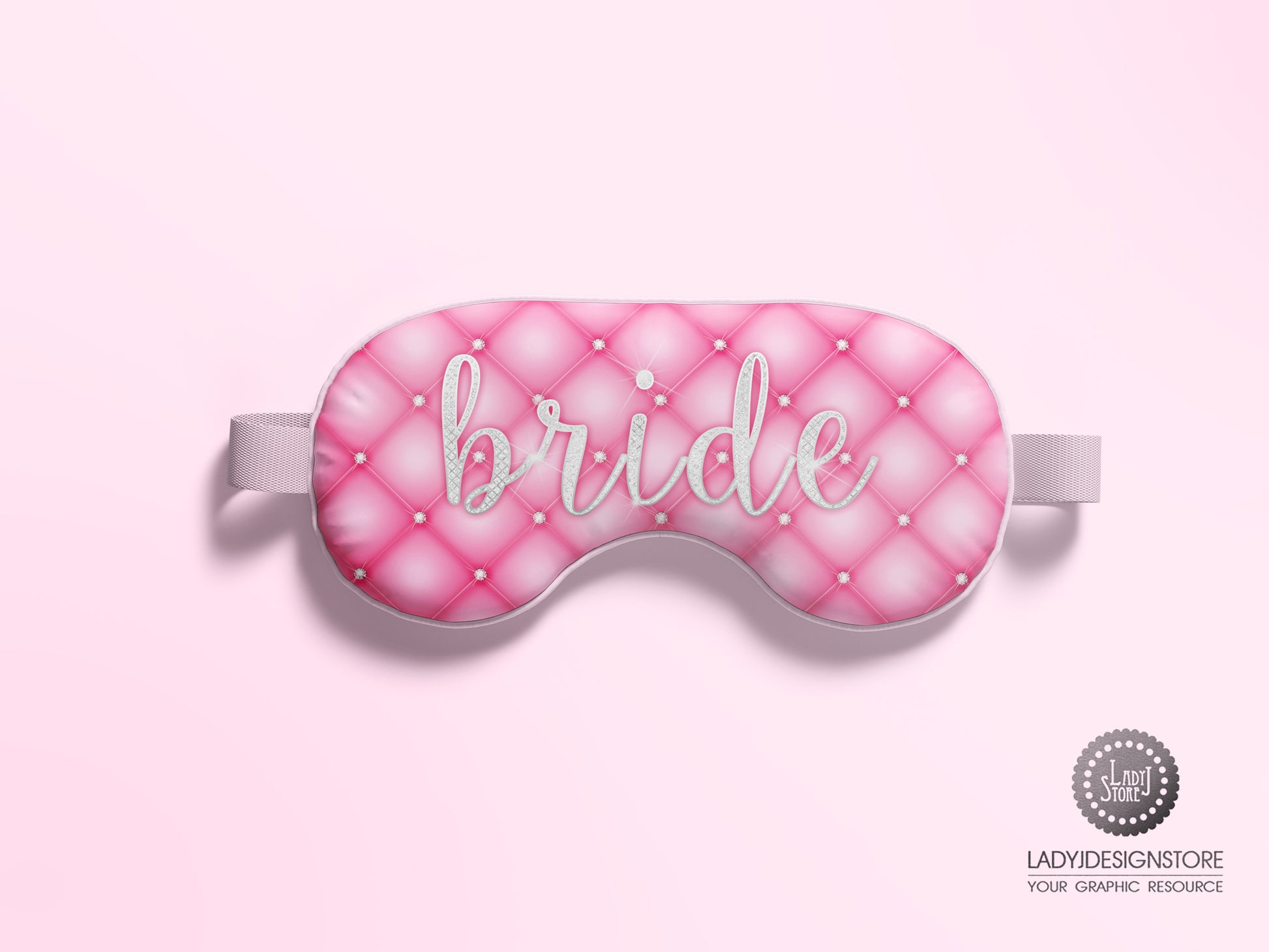 Diamond Tufted Pink Sparkle Digital Paper Pack