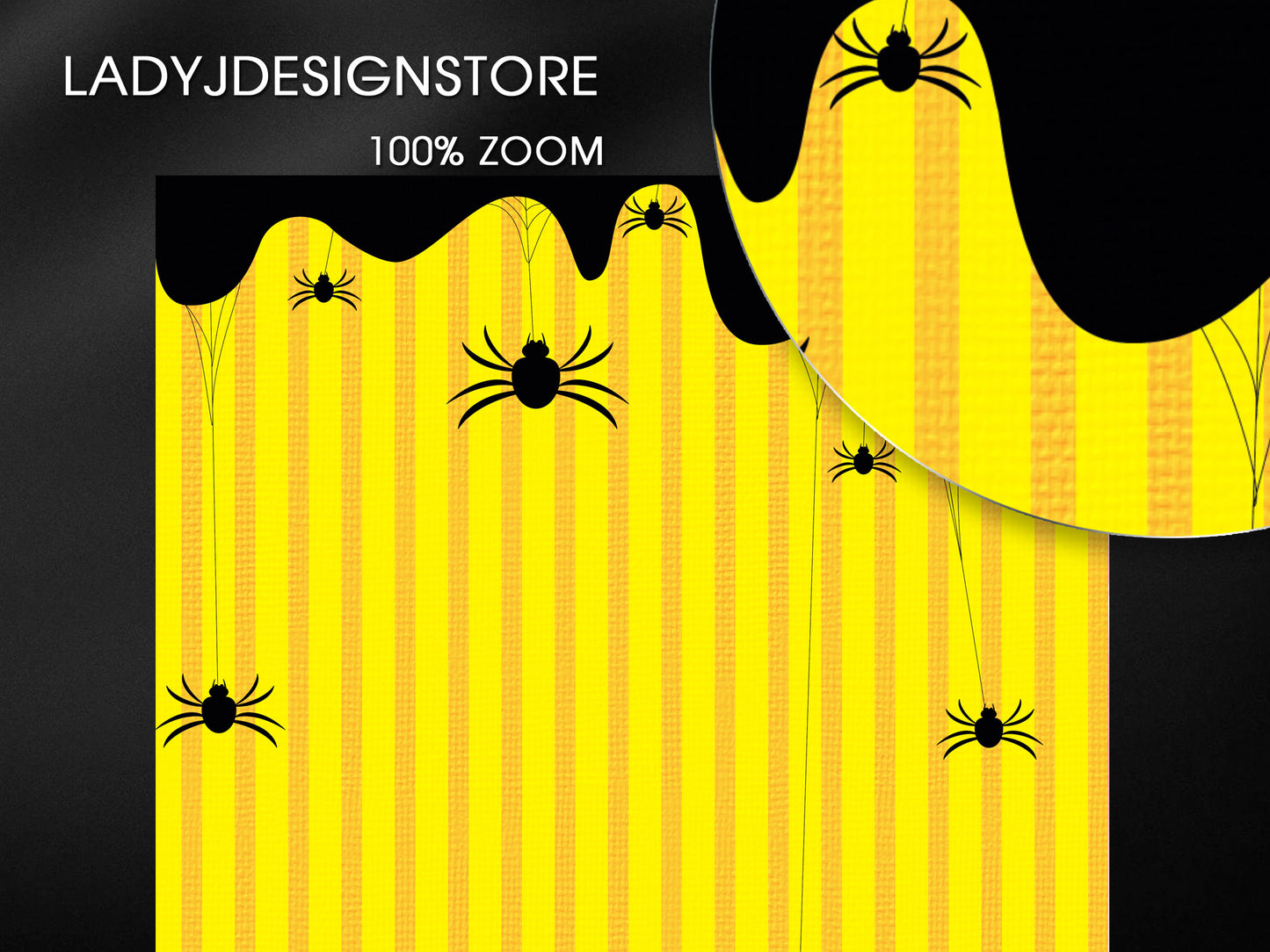 Halloween Burlap Digital Printable Papers