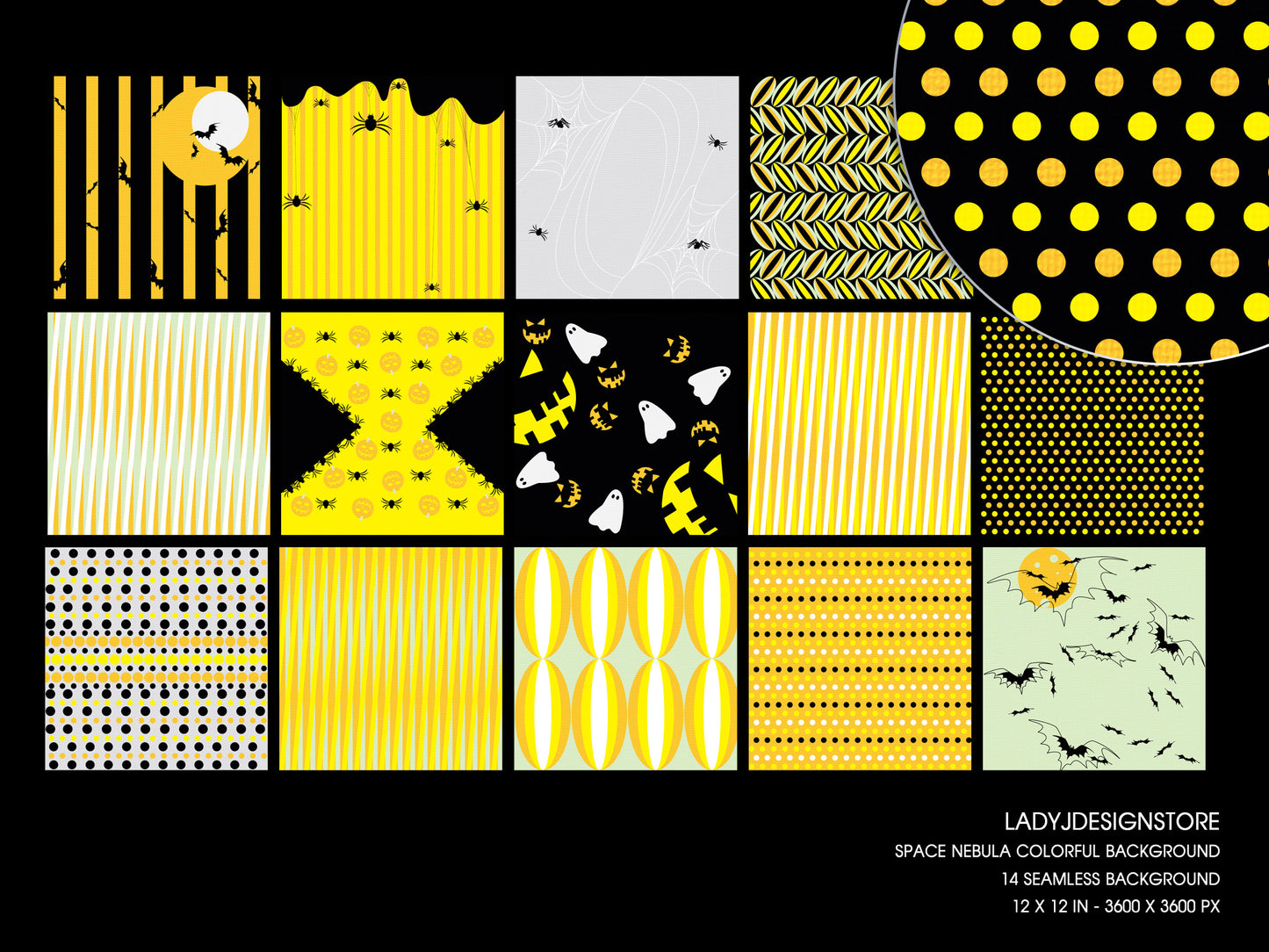 Halloween Burlap Digital Printable Papers