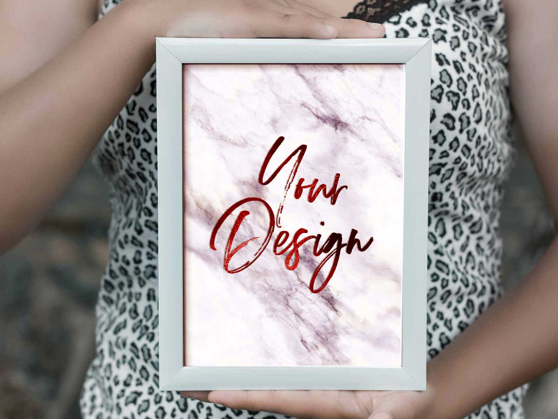 Deep Red Foil Glitter Digital Paper