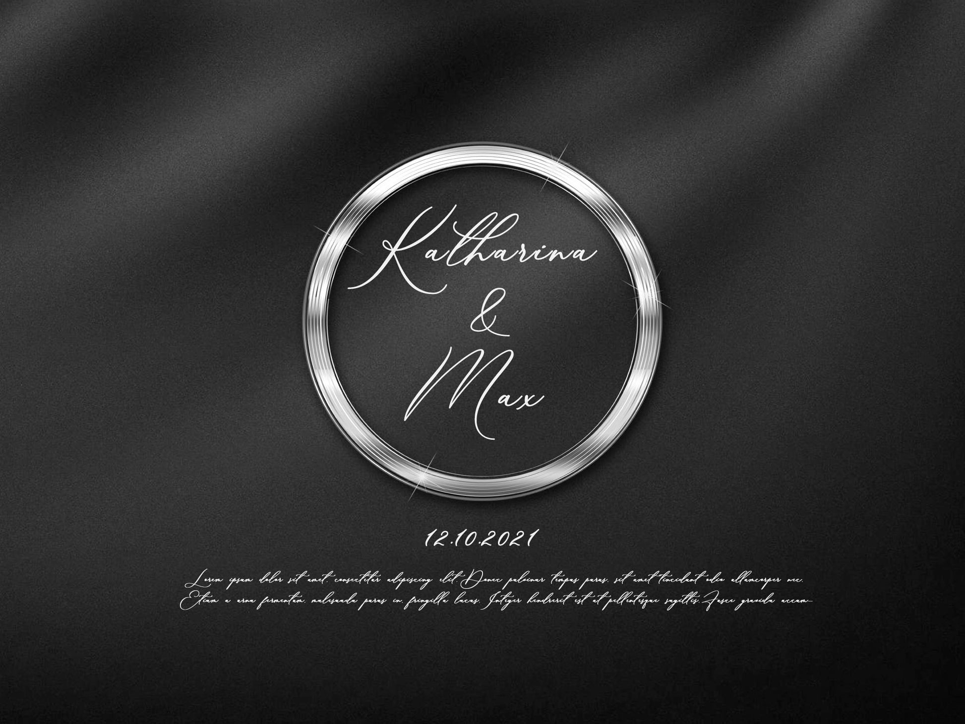 Silver Circular Frames Edition Clipart