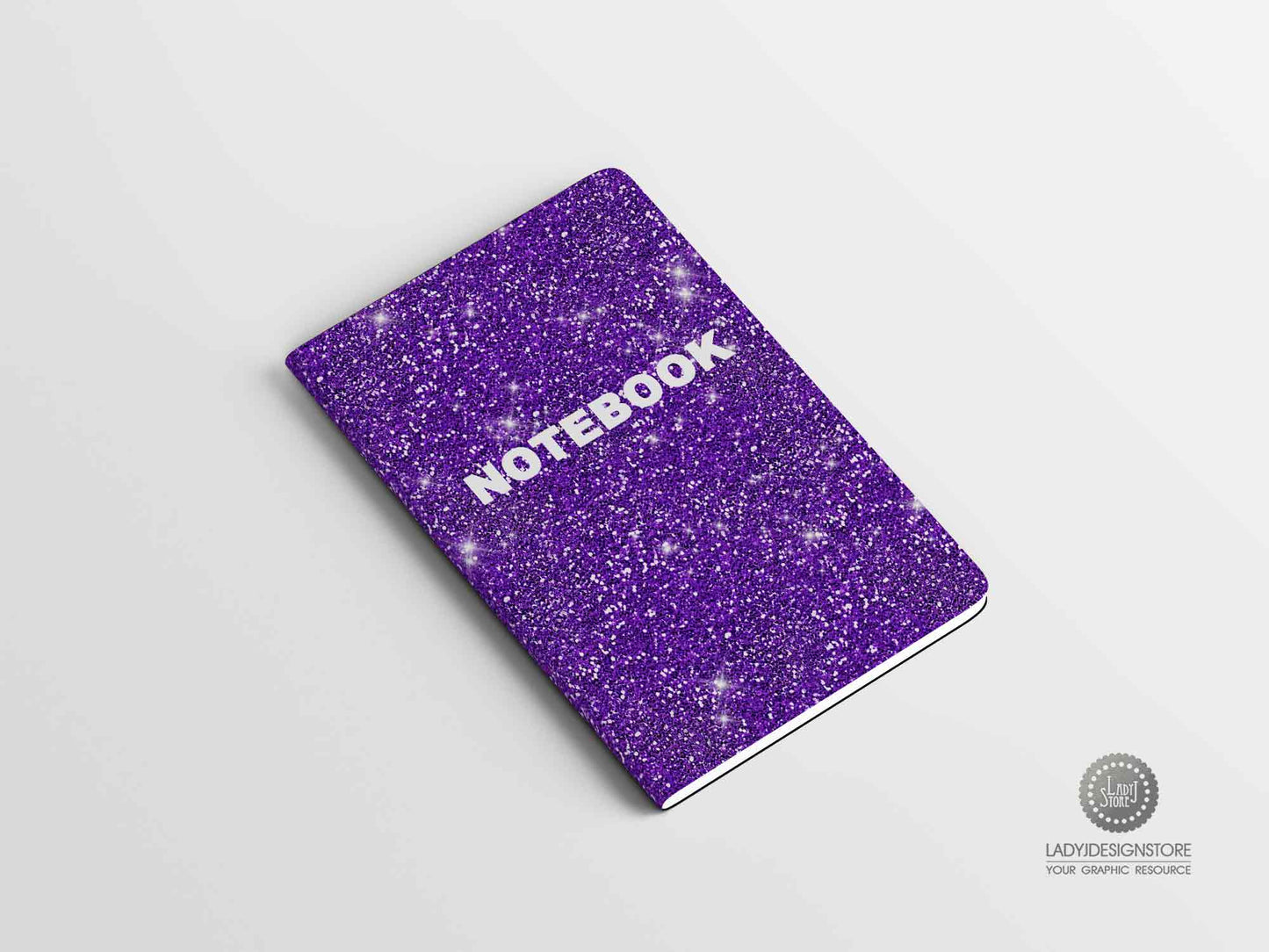 Large Chunky Halloween Sparkle Glitter Digital Papers